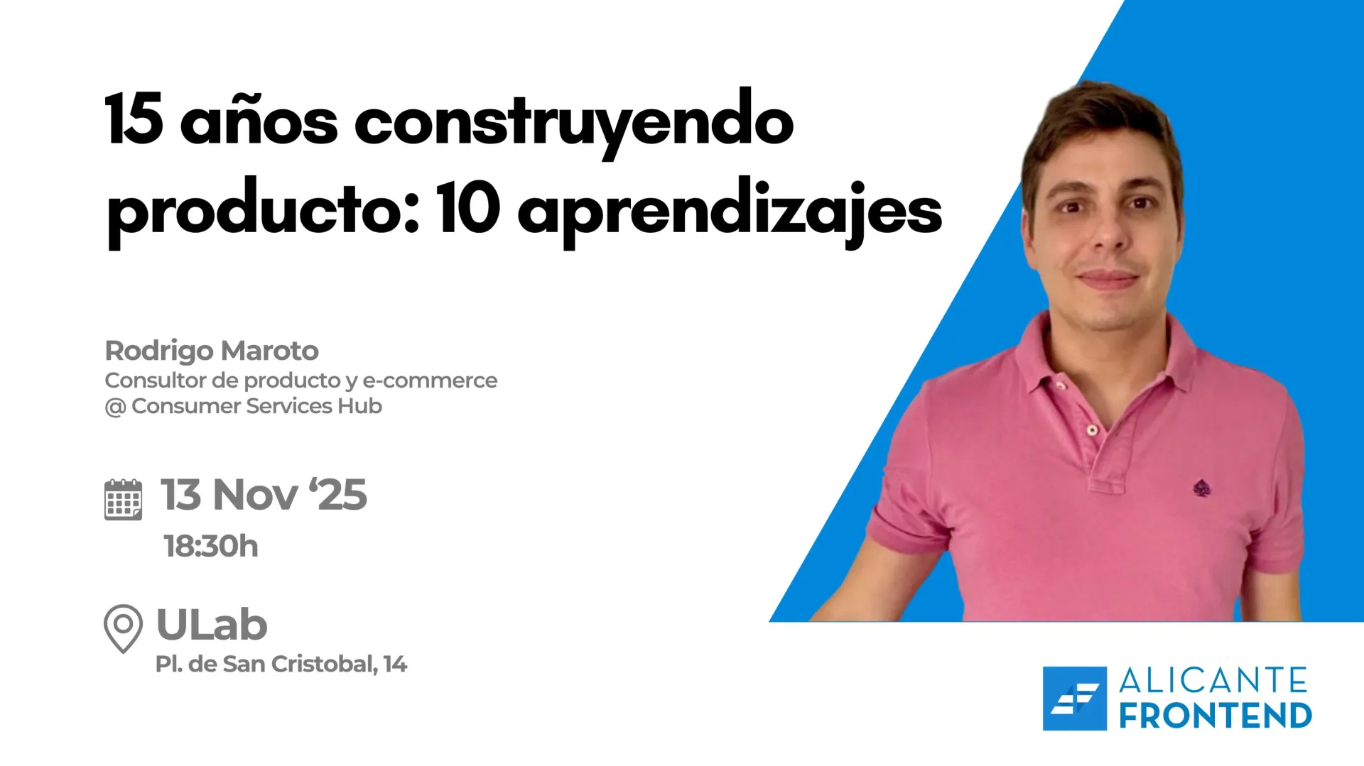 Foto de portada del evento 15 años construyendo producto: 10 aprendizajes