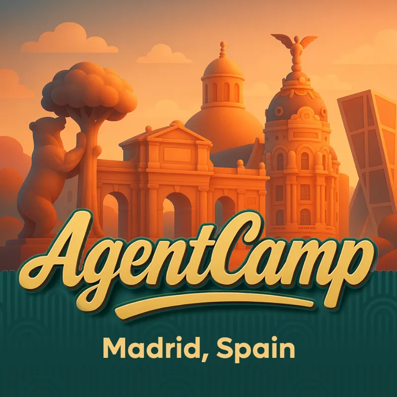 Foto de portada del evento AgentCamp 2026 - Madrid
