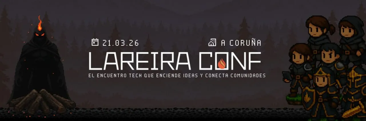 Foto de portada del evento Lareira Conf '26