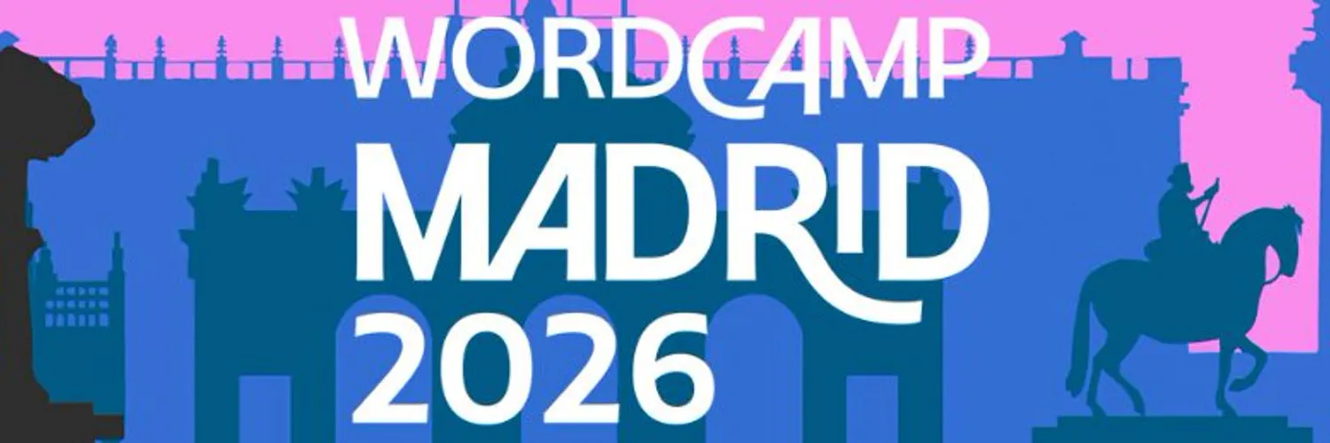 Foto de portada del evento WordCamp Madrid 2026