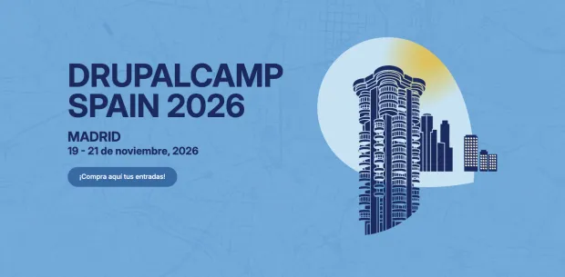 Foto de portada del evento DrupalCamp Spain 2026