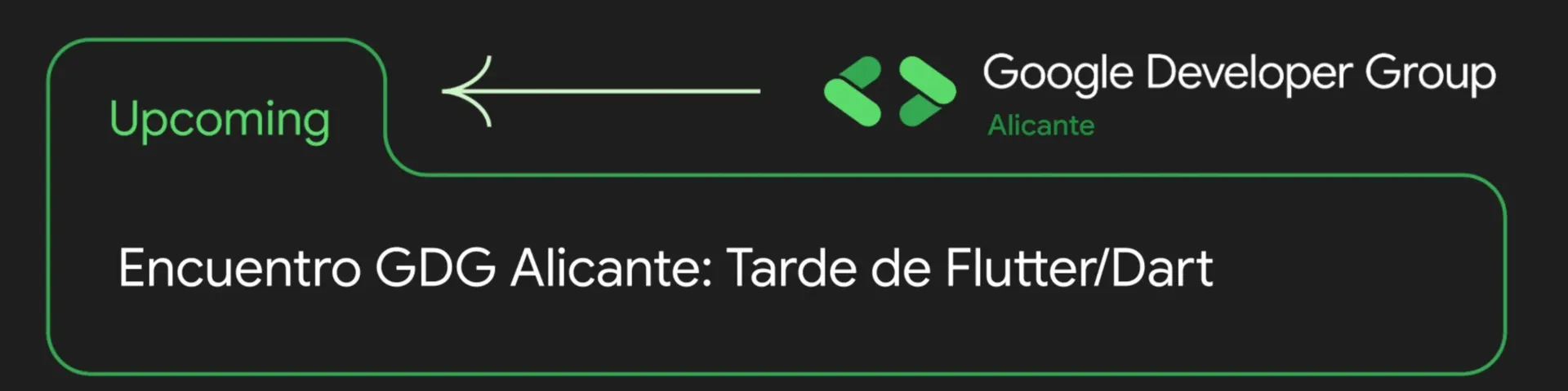 Foto de portada del evento Encuentro GDG Alicante: Tarde de Flutter/Dart