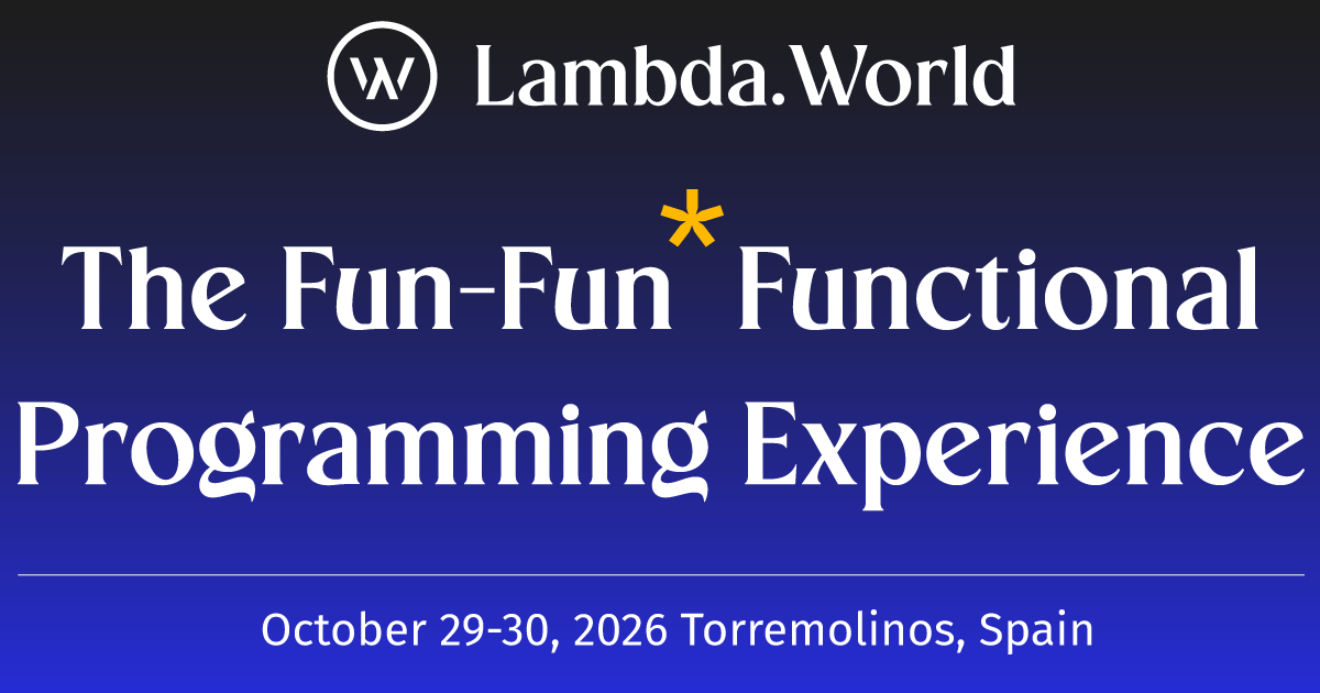 Foto de portada del evento Lambda World