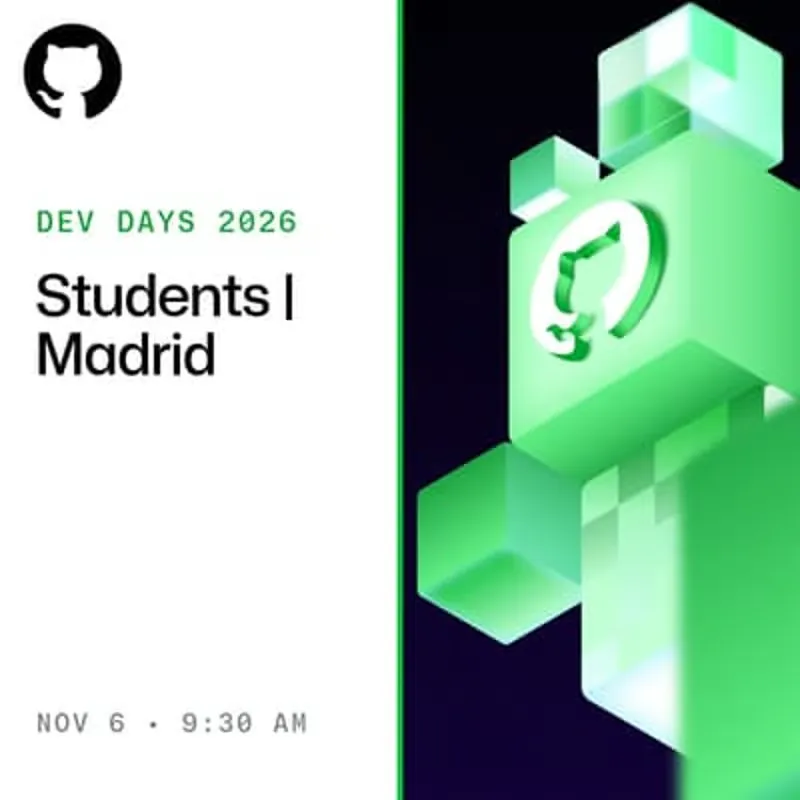 Foto de portada del evento Dev Days | Students Madrid, Spain