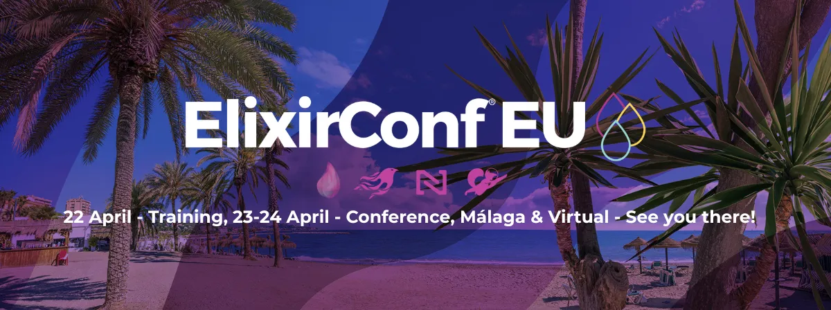 Foto de portada del evento ElixirConf EU