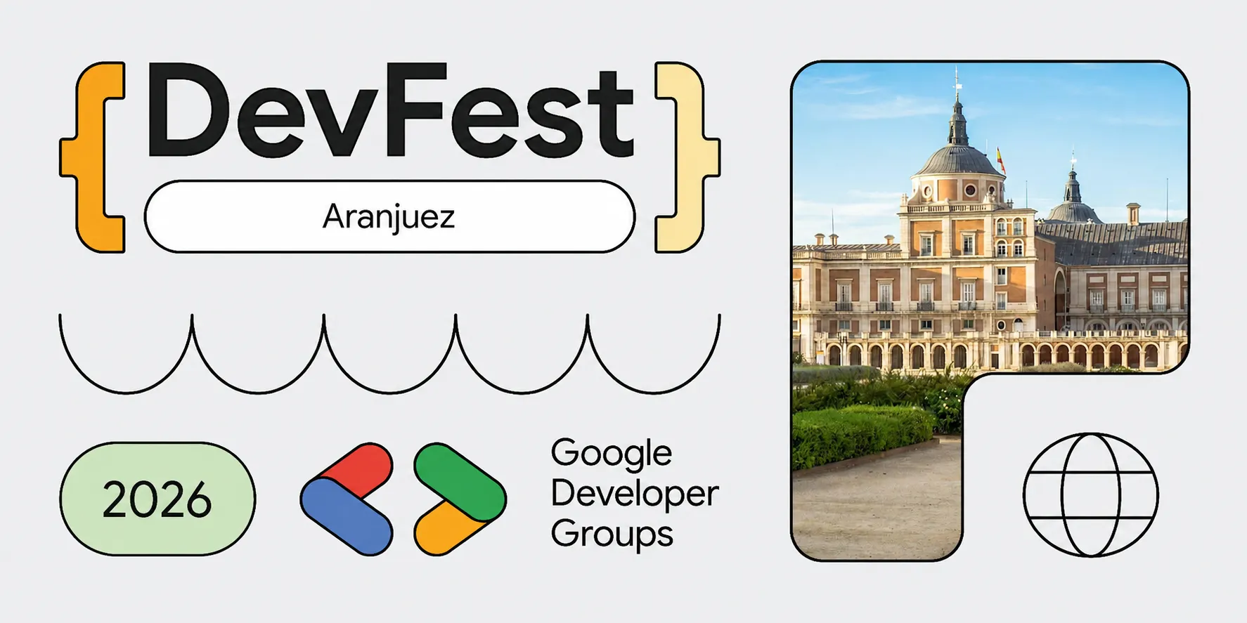 Foto de portada del evento DevFest Aranjuez 2026